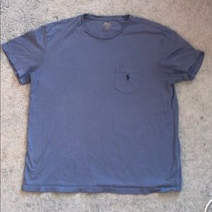Blue Polo Ralph Lauren men’s tee.